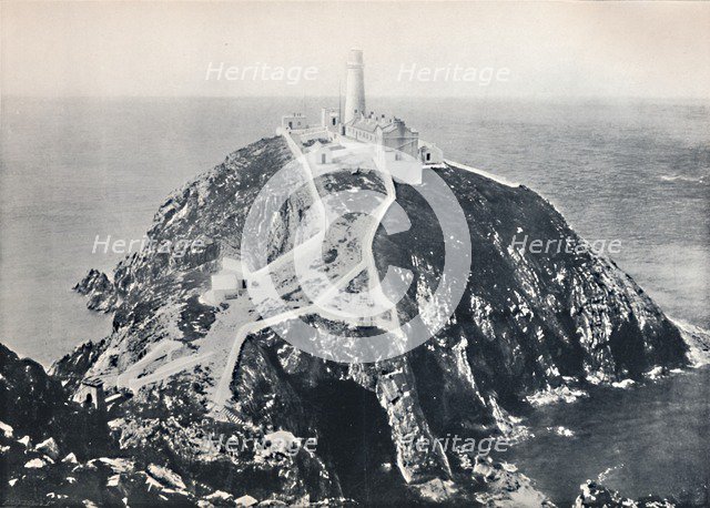 'Holyhead - The South Stack, Lighthouse', 1895. Artist: Unknown.