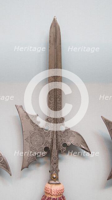 Halberd of Wolf Dietrich von Raitenau, Prince-Archbishop of Salzburg, German, dated 1589. Creator: Unknown.