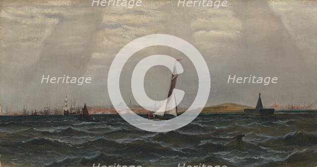 Untitled (Harbor Scene), n.d. Creator: Unknown.