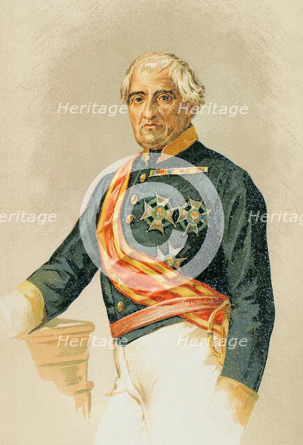 Portrait of Marcelino Oráa (1788-1851), Spanish military and politician, 1890. Creator: Unknown.