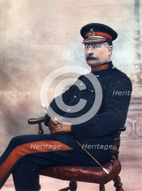 Major-General Charles Edmond Knox, commanding 12th Brigade, South Africa, 1902.Artist: C Knight