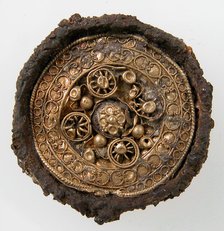 Disk Brooch, Frankish (?), 6th century. Creator: Unknown.