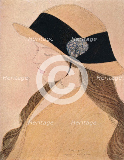 'Joscelyne', 1912. Artist: Arthur Joseph Gaskin.