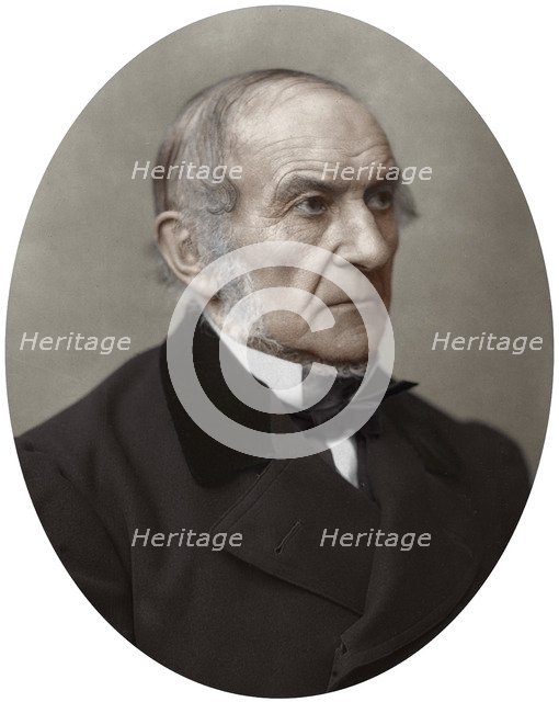 William Ewart Gladstone MP, British Liberal Prime Minister, 1882.Artist: Lock & Whitfield