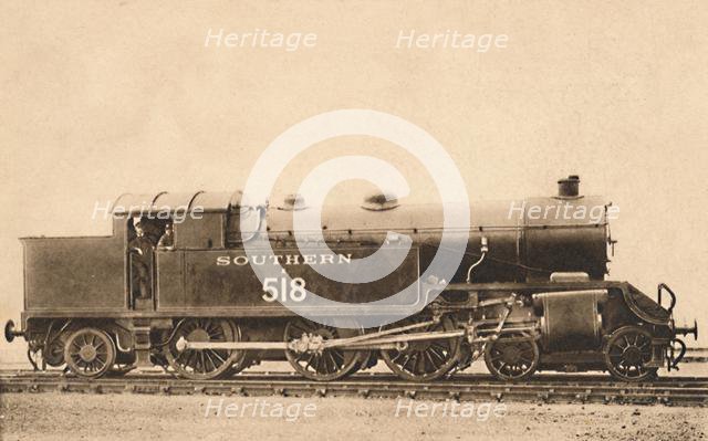 '4.6.2. Tank Engine No. E.518', early 1900s. Creator: Unknown.