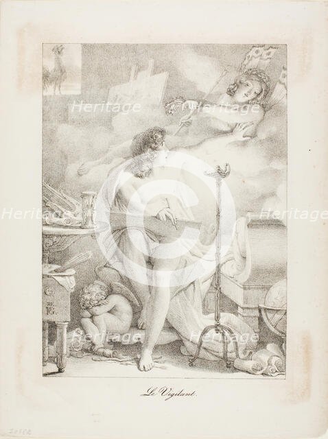 The Vigilant One, 1816. Creator: Pierre Guérin.