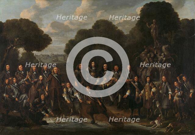 Allegory on the flourishing of the Dutch Fishery after the Second Anglo-Dutch War (1665-67), 1667-16 Creator: Willem Eversdyck.