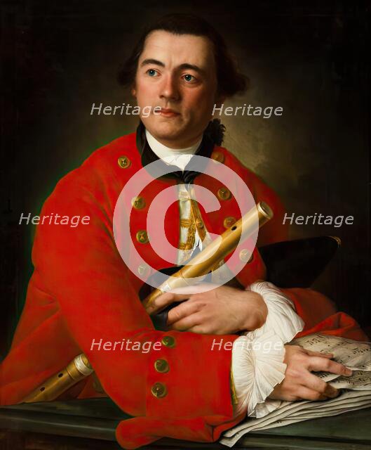 James Grant of Lettock, 1760. Creator: Louis Gabriel Blanchet.