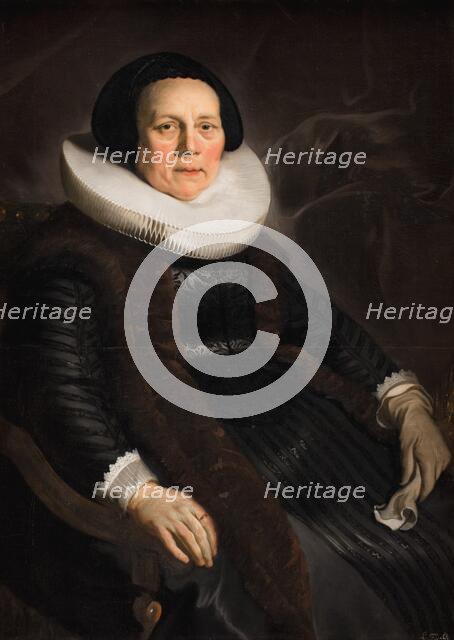 Portrait of a Woman, 1634-1638. Creator: Jacob Adriaensz. Backer.