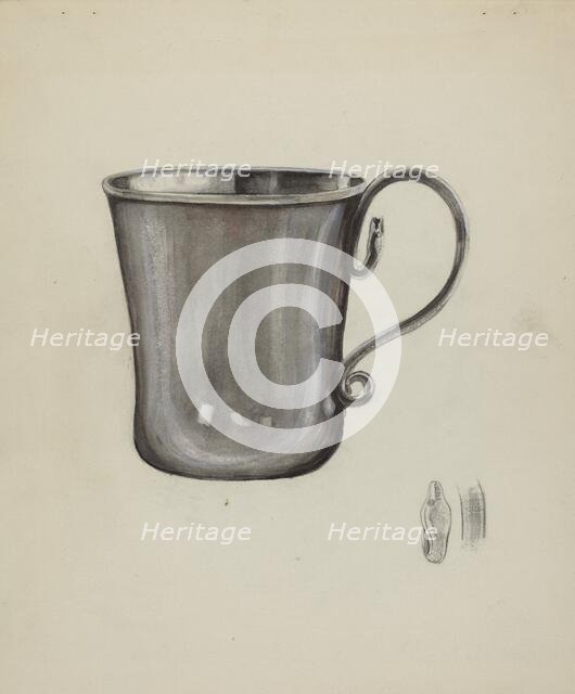 Silver Cup, c. 1936. Creator: Cecily Edwards.