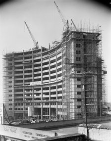 Empress State Building, Lillie Road, Earl's Court, Hammersmith and Fulham, London, 07/11/1960. Creator: John Laing plc.
