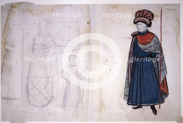 Medieval figure Artist: Unknown