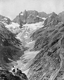 The Meije, the Alps, early 20th century. Artist: Unknown