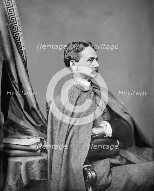 Senator John J. Ingalls of Kansas, 1873. Creator: Unknown.