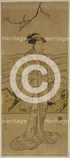 The Actor Iwai Kiyotaro II, c. 1790s. Creator: Katsukawa Shun'ei.