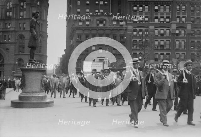 Gaynor notification 9/3/13, 1913. Creator: Bain News Service.