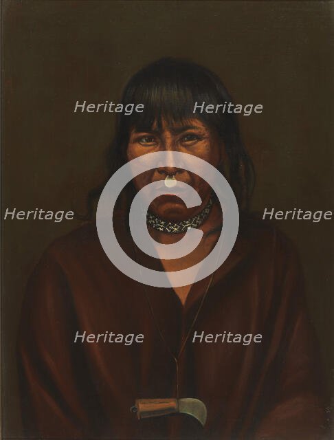 Jivaro Indian, . Creator: Unknown.