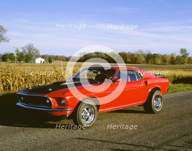 1969 Ford Mustang Mach 1. Artist: Unknown.