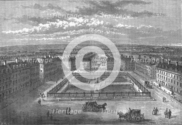 Soho Square, c1700 (1897). Artist: Unknown.