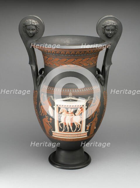 Vase, Burslem, 1850/75. Creator: Wedgwood.