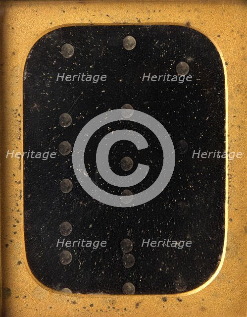 [Multiple Exposures of the Moon], 1846-52. Creator: Antoine Francois Jean Claudet.