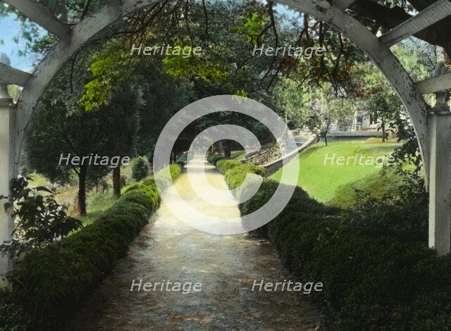 "Belmont," Gari Melchers house, 224 Washington Street, Fredericksburg, Virginia, 1927. Creator: Frances Benjamin Johnston.