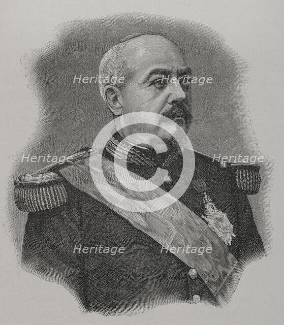 François Achille Bazaine, (1811-1888), Marshal of France, 1891.  Creator: Unknown.
