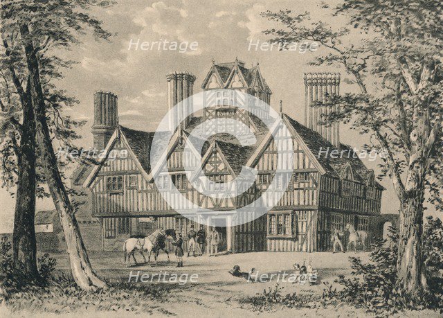 The Oak House, West Bromwich, Staffordshire, 1915. Artist: Unknown.