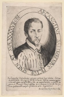 Portrait of Arcangelo Salimbeni, 1634. Creator: Bernardino Capitelli.