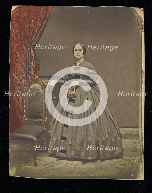 Portrait of a woman, 1850s. Creator: Unknown.