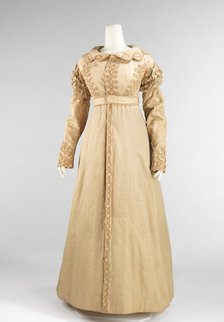 Pelisse, probably American, ca. 1820. Creator: Unknown.