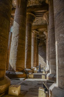 Columns of Edfu, Egypt. Creator: Viet Chu.
