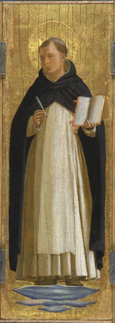 Saint Thomas Aquinas, 1438-1440. Creator: Angelico, Fra Giovanni, da Fiesole (ca. 1400-1455).