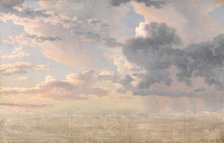 Study of Clouds over the Sound, 1826. Creator: CW Eckersberg.