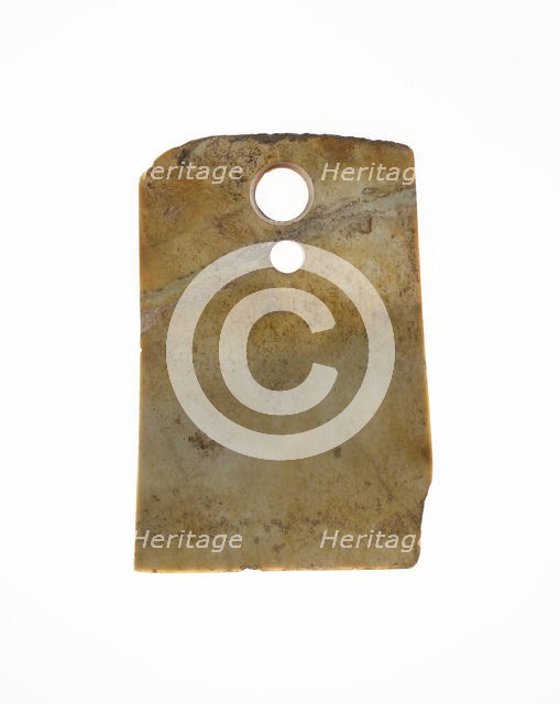 Axe, Neolithic period, probably Dawenkou culture, first half of 3rd millennium B.C. Creator: Unknown.