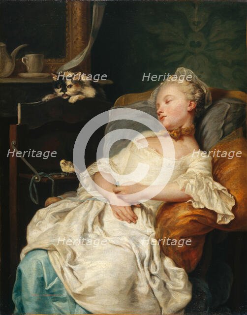 Le Repos, 1759. Creator: Colson, Jean-François Gilles (1733-1803).