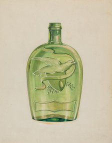 Liquor Flask, 1935/1942. Creator: Charles Caseau.