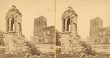 Group of 3 Early Stereograph Views of British Church and Monastery Ruins, 1860s-80s. Creator: Unknown.