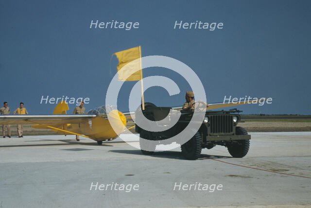 Marine glider at Page Field, Parris Island, S.C., 1942. Creator: Alfred T Palmer.