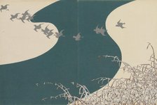 River in Winter (Fuyu no kawa). From the series "A World of Things (Momoyogusa)", 1909-1910. Creator: Sekka, Kamisaka (1866-1942).