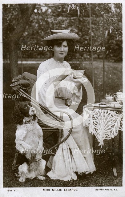 Millie Legarde, English actress, c1906.Artist: Rotary Photo