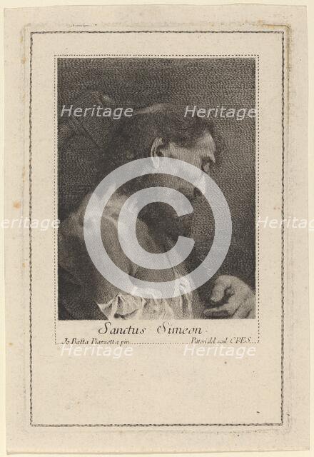 Sanctus Simeon. Creator: Marco Alvise Pitteri.