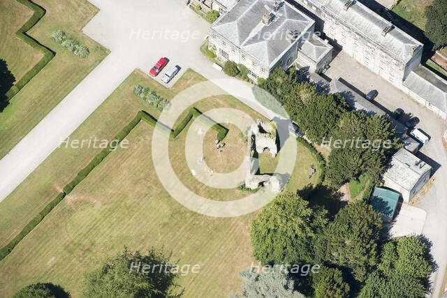 The ruined Church of All Hallows and Cross, Birdsall, North Yorkshire, 2018 Creator: Emma Trevarthen.