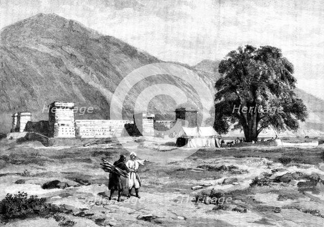 The Chitral Expedition: the Fort of Mastuj, in the Chitral Valley, 1895. Creator: P Naumann.