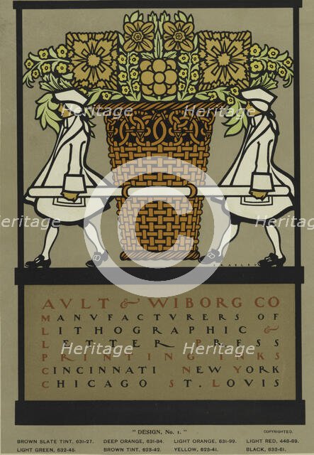 Ault & Wilborg company, c1894 - 1896. Creator: William H Bradley.