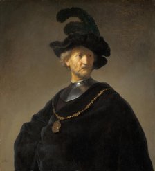 Old Man with a Gold Chain, 1631. Creator: Rembrandt Harmensz van Rijn.