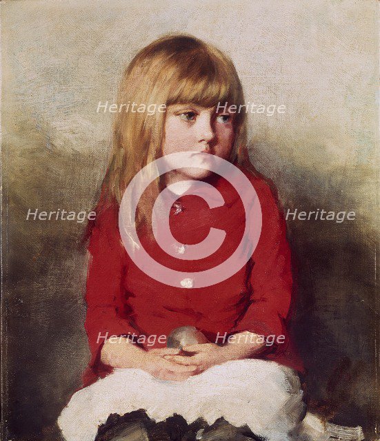 Portrait of a young Girl, late 19th century. Artist: John Everett Millais.