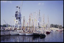 Chatham Marina, Chatham, Medway, 1985. Creator: Dorothy Chapman.