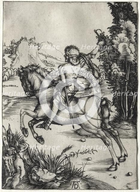 The Little Courier, c. 1496. Creator: Albrecht Dürer (German, 1471-1528).