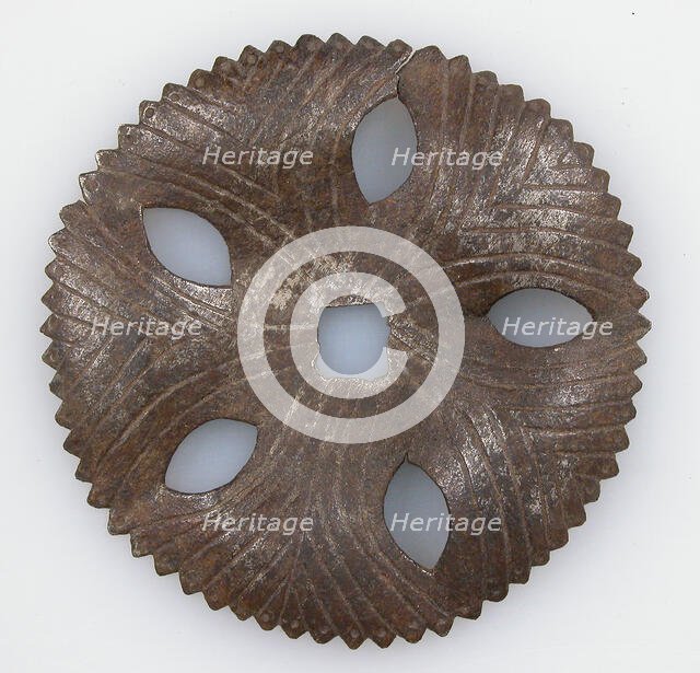 Plate, European, 15th century or later. Creator: Unknown.